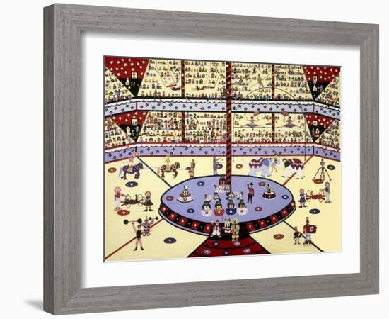 Under the Big Top-David Sheskin-Framed Giclee Print