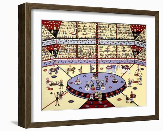 Under the Big Top-David Sheskin-Framed Giclee Print