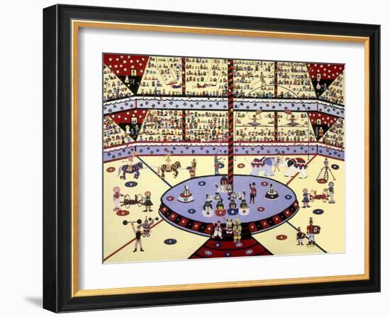 Under the Big Top-David Sheskin-Framed Giclee Print