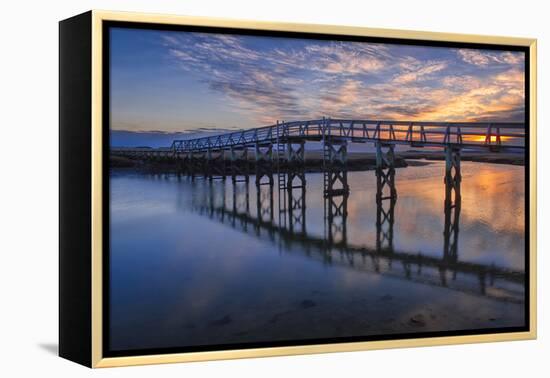 Under the Boardwalk-Michael Blanchette-Framed Premier Image Canvas