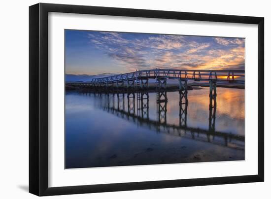 Under the Boardwalk-Michael Blanchette-Framed Photographic Print