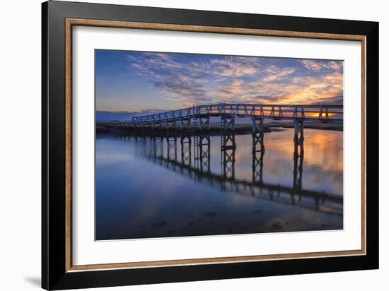 Under the Boardwalk-Michael Blanchette-Framed Photographic Print