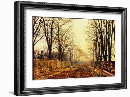 Under the Breeches, 1892-John Atkinson Grimshaw-Framed Giclee Print