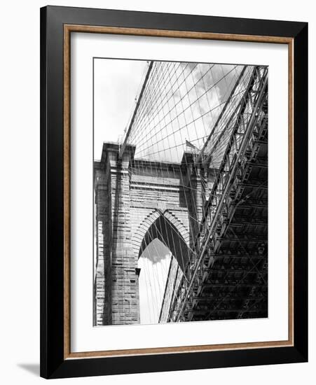 Under the Brooklyn Bridge-Phil Maier-Framed Photographic Print