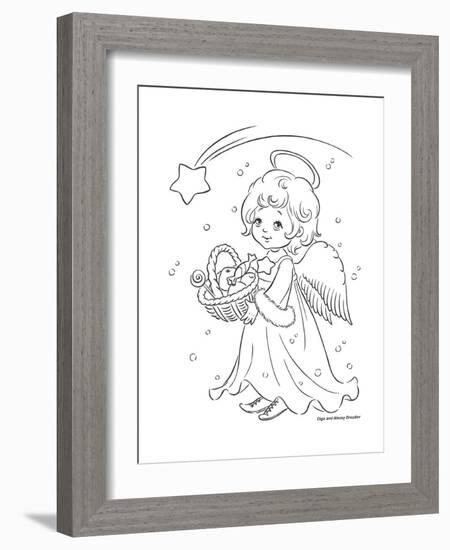 Under the Christmas Star-Olga And Alexey Drozdov-Framed Giclee Print