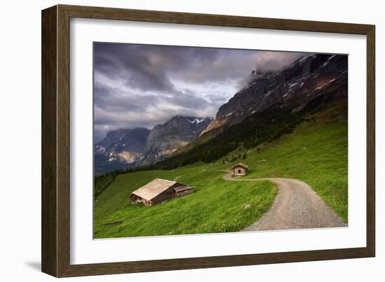 Under The Clouds-István Nagy-Framed Photographic Print