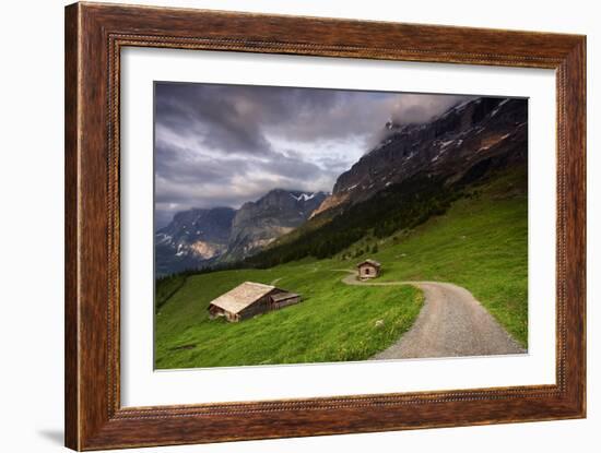 Under The Clouds-István Nagy-Framed Photographic Print