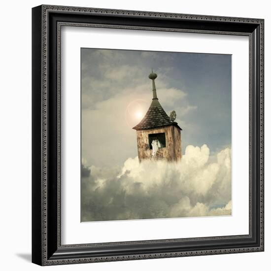 Under The Clouds-ValentinaPhotos-Framed Art Print