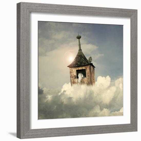 Under The Clouds-ValentinaPhotos-Framed Art Print