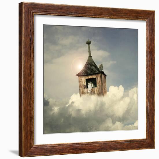 Under The Clouds-ValentinaPhotos-Framed Art Print