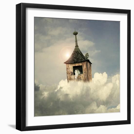 Under The Clouds-ValentinaPhotos-Framed Art Print