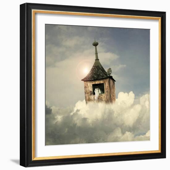 Under The Clouds-ValentinaPhotos-Framed Art Print