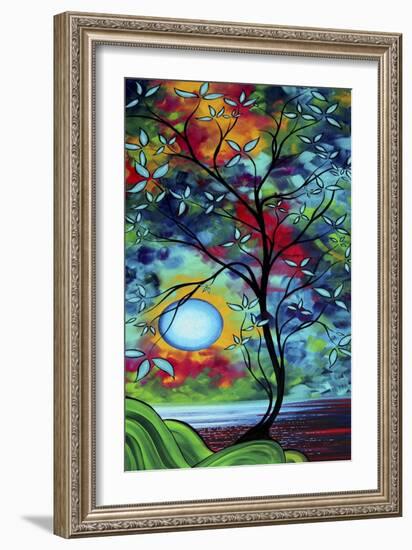 Under the Light of the Blue Moon I-Megan Aroon Duncanson-Framed Giclee Print