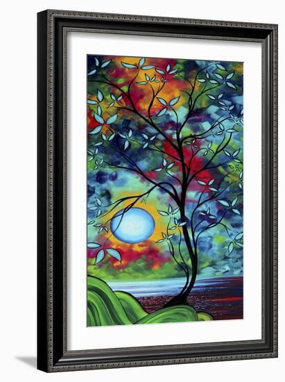 Under the Light of the Blue Moon I-Megan Aroon Duncanson-Framed Giclee Print