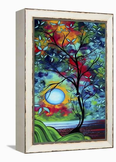 Under the Light of the Blue Moon I-Megan Aroon Duncanson-Framed Premier Image Canvas