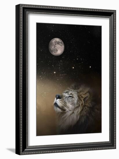 Under the Moon and Stars-Jai Johnson-Framed Giclee Print