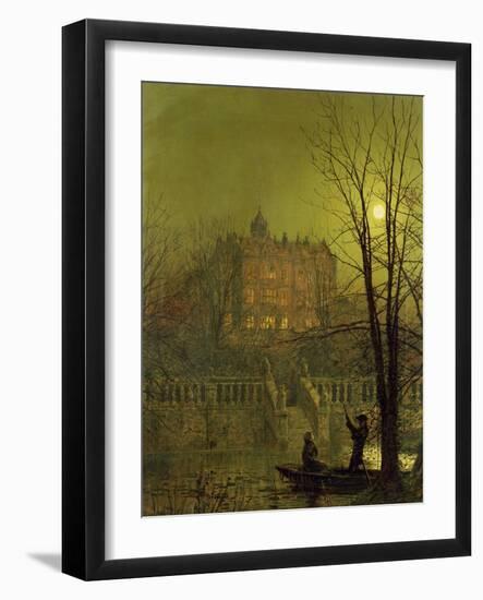 Under the Moonbeams, 1882-John Atkinson Grimshaw-Framed Giclee Print