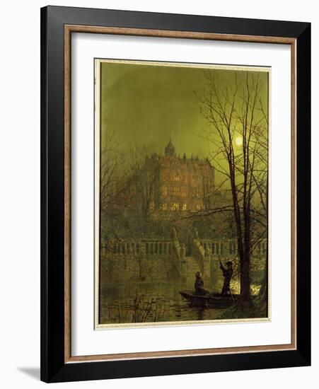 Under the Moonbeams, 1882-Grimshaw-Framed Giclee Print