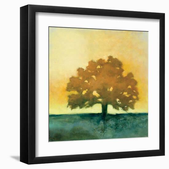 Under the Oak II-Julia Purinton-Framed Art Print