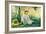 Under the Orange Tree-Berthe Morisot-Framed Art Print