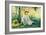 Under the Orange Tree-Berthe Morisot-Framed Art Print