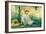 Under the Orange Tree-Berthe Morisot-Framed Art Print