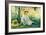 Under the Orange Tree-Berthe Morisot-Framed Art Print