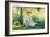 Under the Orange Tree-Berthe Morisot-Framed Art Print