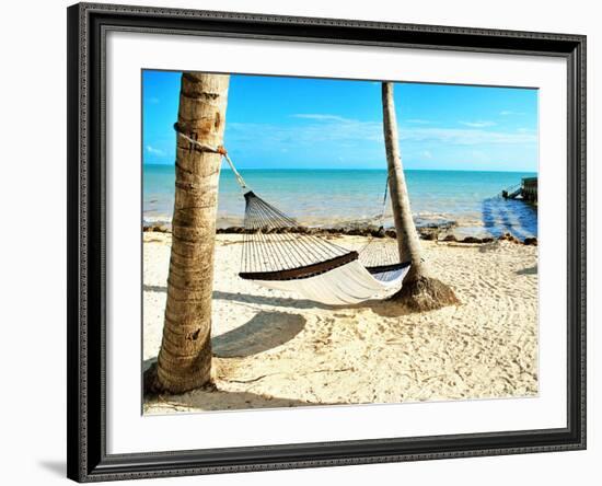 Under the Palms (24x18)-Gail Peck-Framed Photo