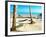 Under the Palms (24x18)-Gail Peck-Framed Photo