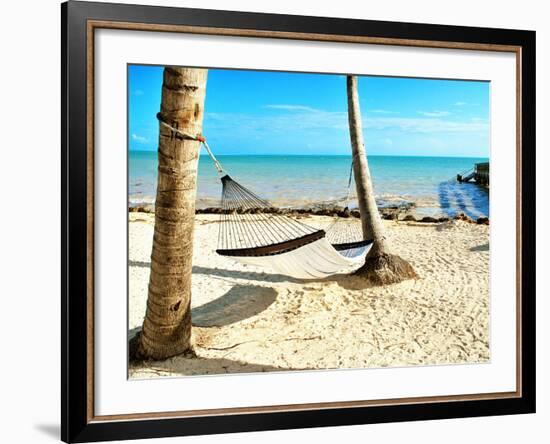 Under the Palms (24x18)-Gail Peck-Framed Photo