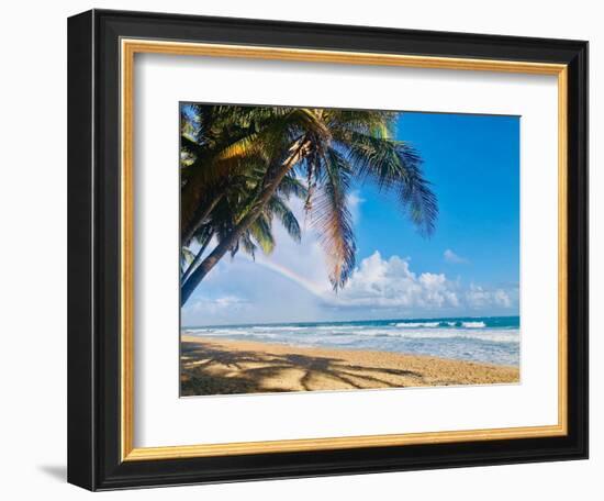 Under the Palms-Acosta-Framed Art Print