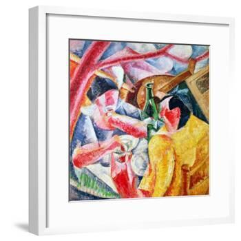 Under the Pergola at Naples, 1914-Umberto Boccioni-Framed Giclee Print