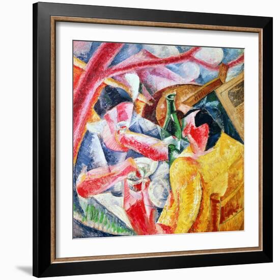 Under the Pergola at Naples, 1914-Umberto Boccioni-Framed Giclee Print