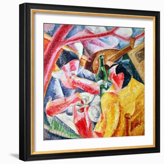 Under the Pergola at Naples, 1914-Umberto Boccioni-Framed Giclee Print