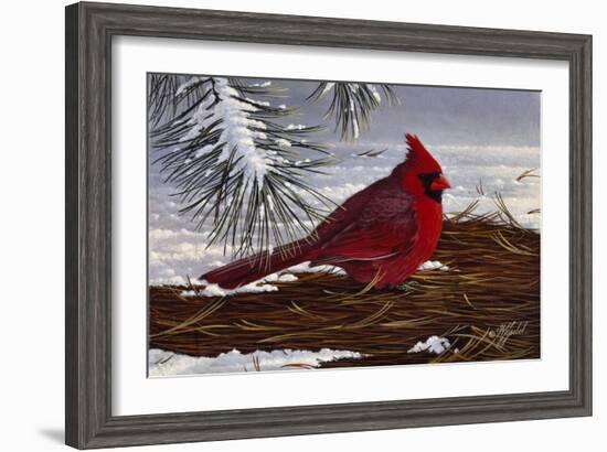 Under the Pine-Wilhelm Goebel-Framed Giclee Print