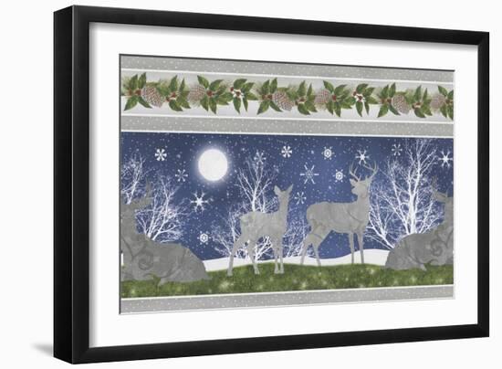 Under the Pines 14-Color Bakery-Framed Giclee Print