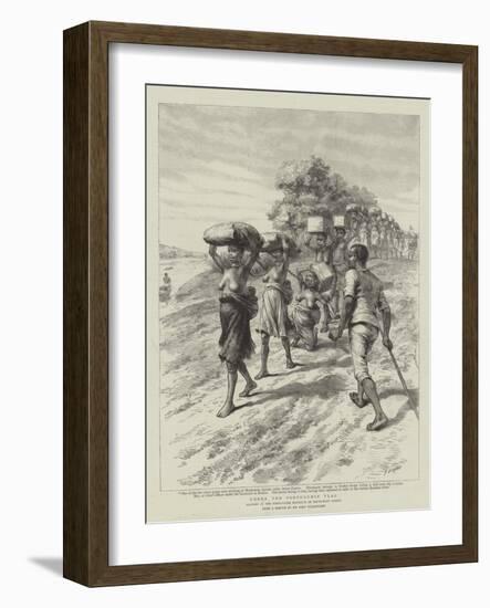 Under the Portuguese Flag-Godefroy Durand-Framed Giclee Print