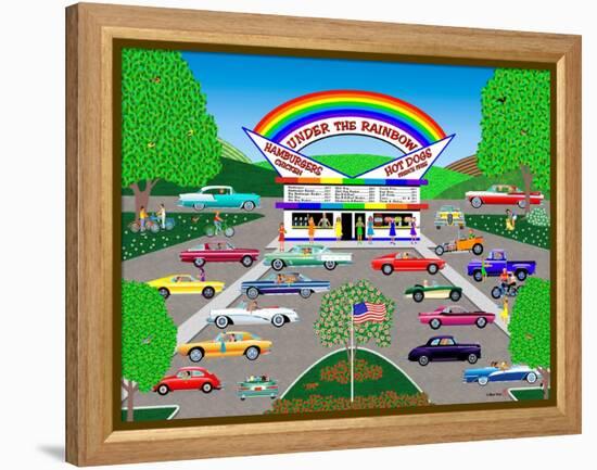 Under the Rainbow-Mark Frost-Framed Premier Image Canvas