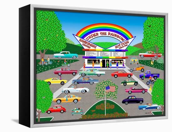 Under the Rainbow-Mark Frost-Framed Premier Image Canvas