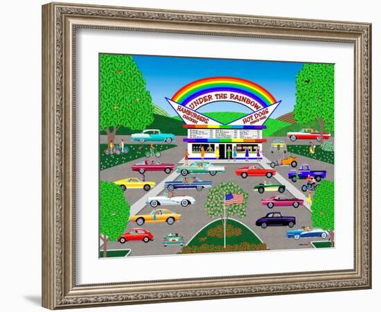 Under the Rainbow-Mark Frost-Framed Giclee Print