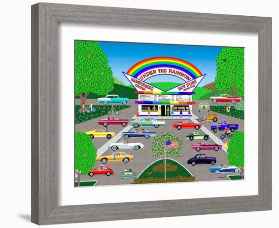Under the Rainbow-Mark Frost-Framed Giclee Print