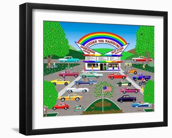 Under the Rainbow-Mark Frost-Framed Giclee Print