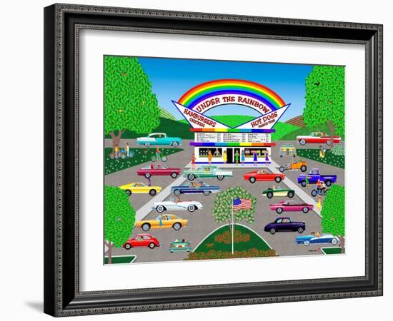 Under the Rainbow-Mark Frost-Framed Giclee Print