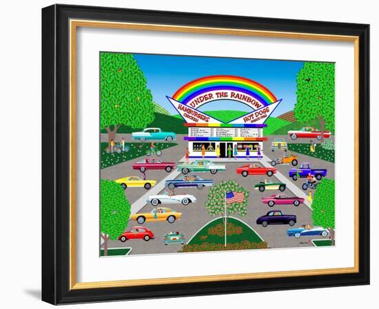 Under the Rainbow-Mark Frost-Framed Giclee Print