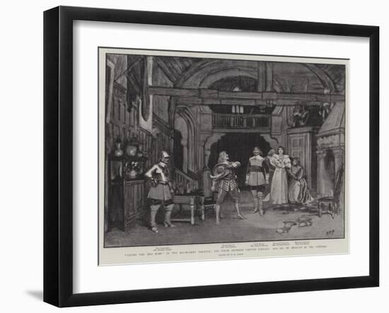 Under the Red Robe at the Haymarket Theatre-Henry Marriott Paget-Framed Giclee Print