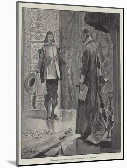 Under the Red Robe-Richard Caton Woodville II-Mounted Giclee Print