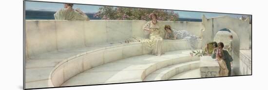 Under the Roof of Blue Ionian Weather, 1901-Sir Lawrence Alma-Tadema-Mounted Giclee Print