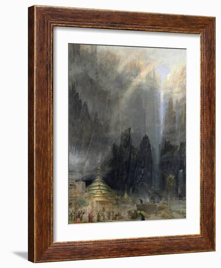 Under the Roof of the World, 1897-Albert Goodwin-Framed Giclee Print