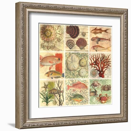 Under The Sea I-null-Framed Art Print